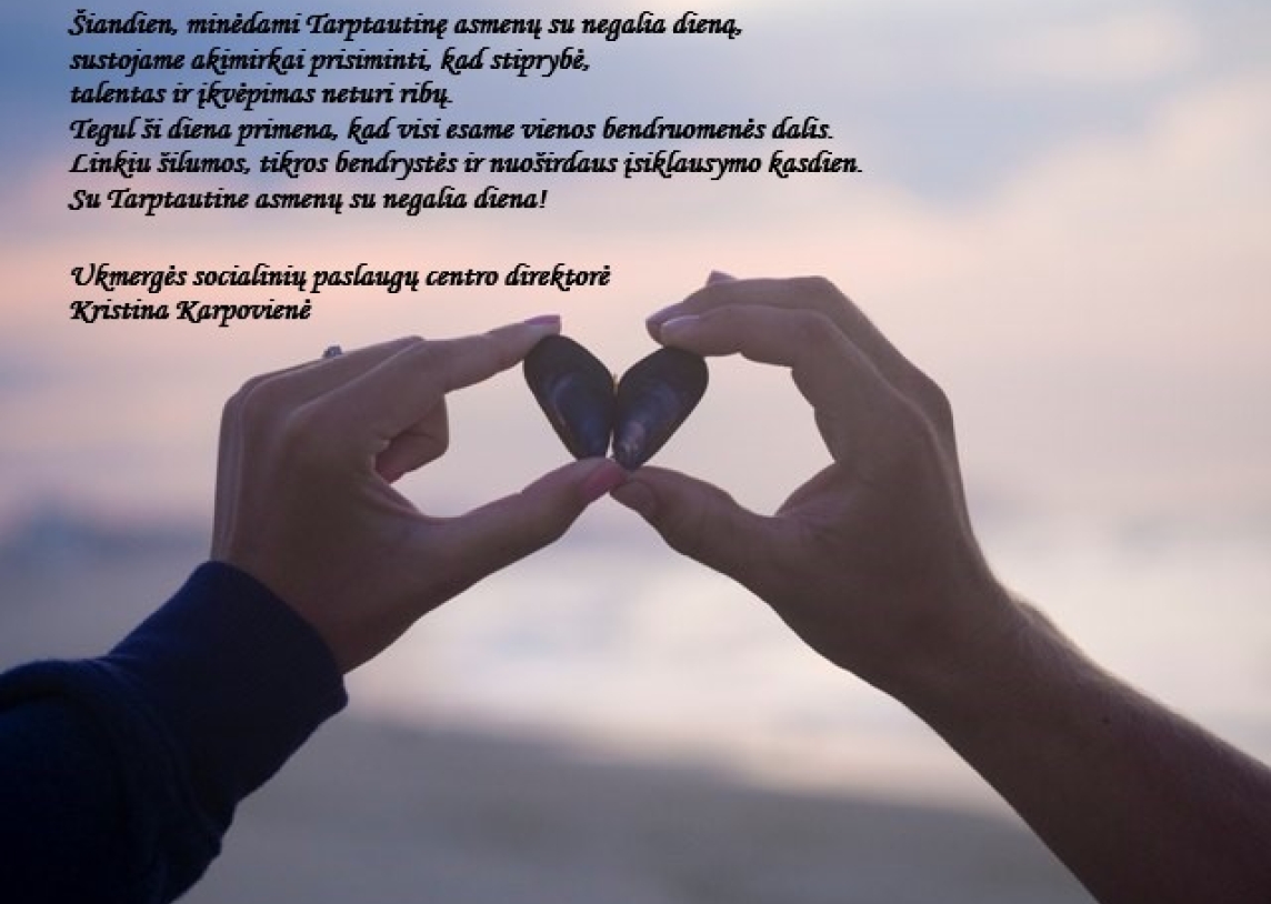 Tarptautinė asmenų su negalia diena